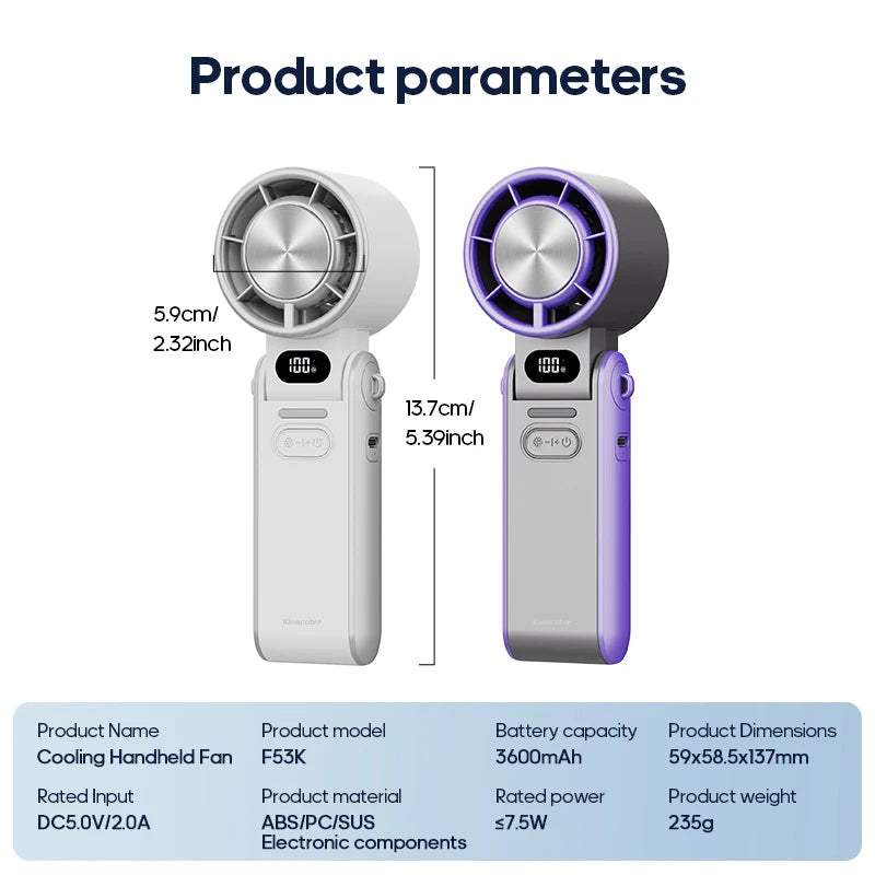 SnapBreeze™ Portable Fan Mini